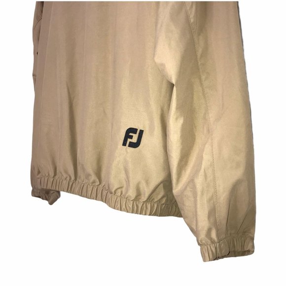 FootJoy Hickory Hills Tan Lightweight Jacket XL - Picture 6 of 9